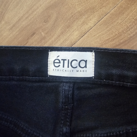 NWT Etica Rae Mid Ride Straight - Picture 4 of 6